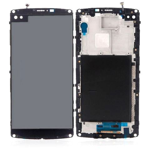 Black LCD Screen Display Touch Screen Digitizer + Frame For LG V10 H900 H901