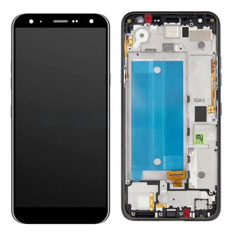 For LG K40 2019 LMX420 K12 PlLCD Touch Screen Digitizer Frame Replacement